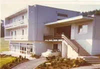 Außenansicht von Hotel Birkenhof im Jahr 1969