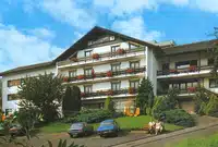 Außenansicht vom Hotel Birkenhof im Jahr 1984